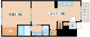 イムヌ・ア・ラムール垂水【1階】の間取り