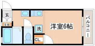 ルシエール星陵台【203号室】の間取り
