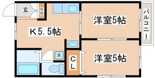 塩屋ヴィレッジC棟【202号室】の間取り
