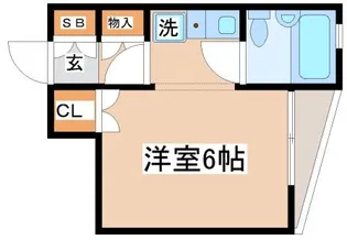 エレガンシア千鳥【202号室】の間取り