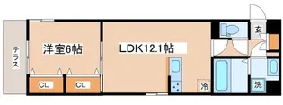 YKメゾン向陽【3階】の間取り