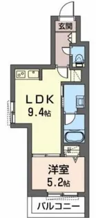 ピエレ垂水【2階】の間取り
