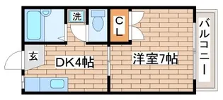 メゾン・ド・ジュール【1階】の間取り