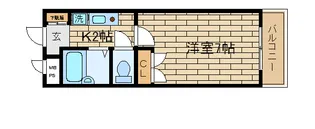 クラブハウス【101号室】の間取り