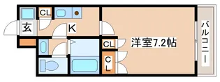 アクシス板宿【4階】の間取り