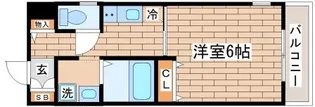 兵庫県神戸市須磨区大黒町2丁目【マンション】の間取り