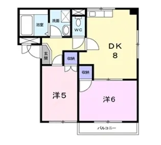 カサマローネ【2階】の間取り