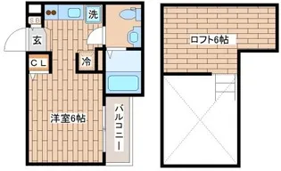 Reef【2階】の間取り
