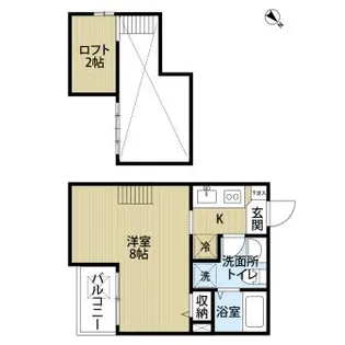 Luna Piena【1階】の間取り