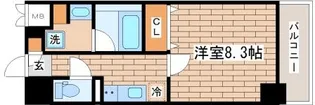 リアライズ神戸長田【806号室】の間取り