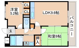 ベル・アエフ【1階】の間取り