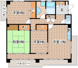 丸一ビル【3F号室】の間取り