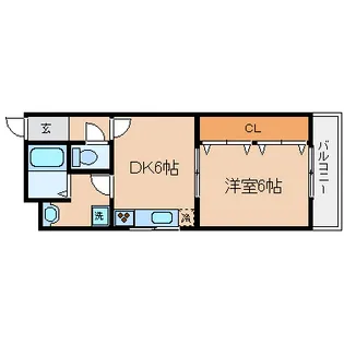 兵庫県神戸市兵庫区羽坂通3丁目【マンション】の間取り