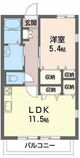 上沢ヒルズ【201号室】の間取り
