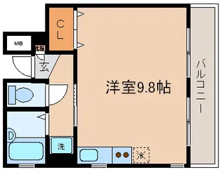 兵庫県神戸市兵庫区吉田町2丁目【マンション】の間取り