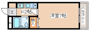 ハイライフ須佐野【3階】の間取り