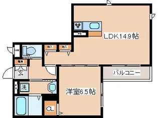 サンクレスト御崎【2階】の間取り