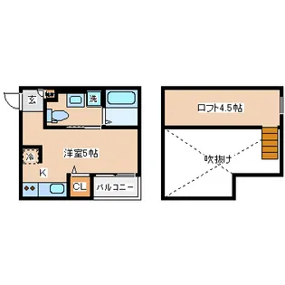 Ange神戸【1階】の間取り