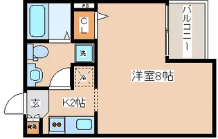 Luna Piena【3階】の間取り