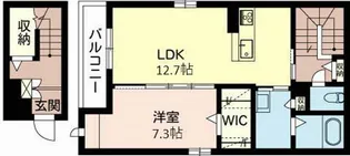 ワイシーメゾン【3階】の間取り