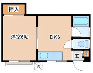 兵庫県神戸市長田区名倉町5丁目【アパート】の間取り