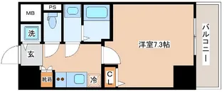 レジデンス神戸レガーロ【5階】の間取り
