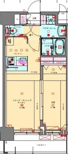 兵庫県神戸市兵庫区駅南通3丁目【マンション】の間取り