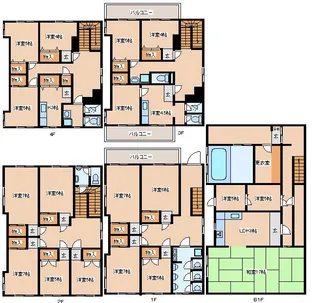 平野住宅【1号室】の間取り