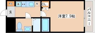 アロハマリーナ【3階】の間取り