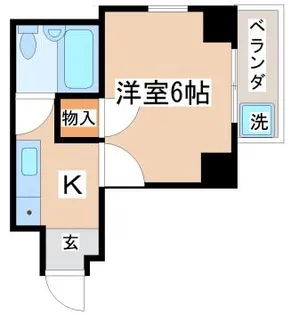 リッツハイツ星陵台【401号室】の間取り