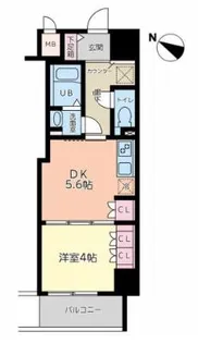 神戸元町Noah【5階】の間取り