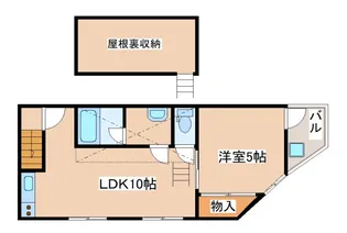 兵庫県神戸市長田区水笠通1丁目【一戸建】の間取り