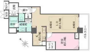 アーバンライフ神戸三宮ザ・タワー【27階】の間取り