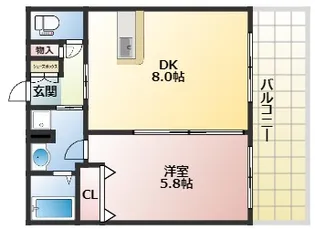 兵庫県神戸市中央区元町通5丁目【マンション】の間取り