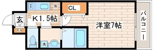 スプランディッド神戸北野【13階】の間取り