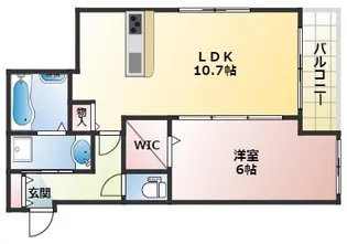 Lumino Foresta【1階】の間取り