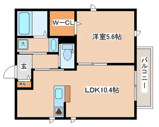 兵庫県神戸市長田区久保町4丁目【アパート】の間取り