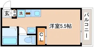 兵庫県神戸市長田区蓮宮通4丁目【アパート】の間取り