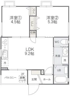 EG-10【2階】の間取り