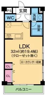 YKハイツ旭が丘【1階】の間取り