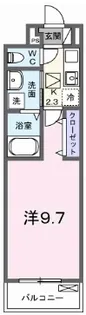 ルポ舞子弐番館【1階】の間取り