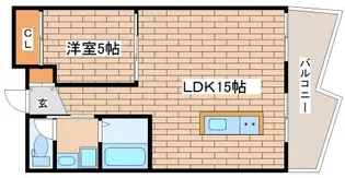 Giulia須磨浦【Ⅲ-203号室】の間取り