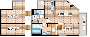サンビルダー灘ウエスト【2階】の間取り