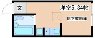 エクセルハイツ【1階】の間取り