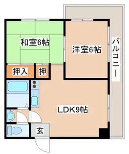 ダイバーシティ神戸長田【3階】の間取り