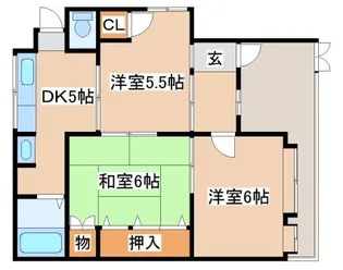 パークヒルIII【1階】の間取り