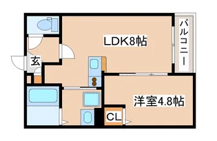 メゾン・ソレイユ【3階】の間取り