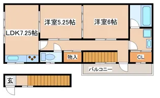 兵庫県神戸市長田区東尻池町3丁目【タウンハウス】の間取り
