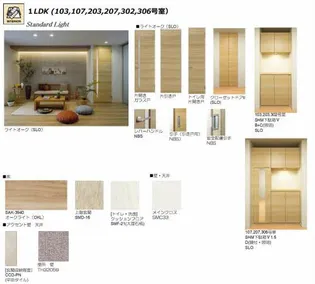 シャーメゾン潮見台【302号室】の居間