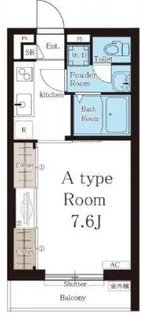 Felice【101号室】の間取り